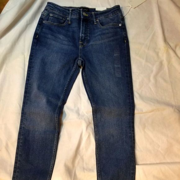 FREE ASSEMBLY WOMENS 6 THE HIGH RISE SKINNY 29X 28 - Picture 1 of 7